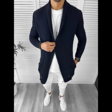 Cardigan Bleu Marine Street Knit